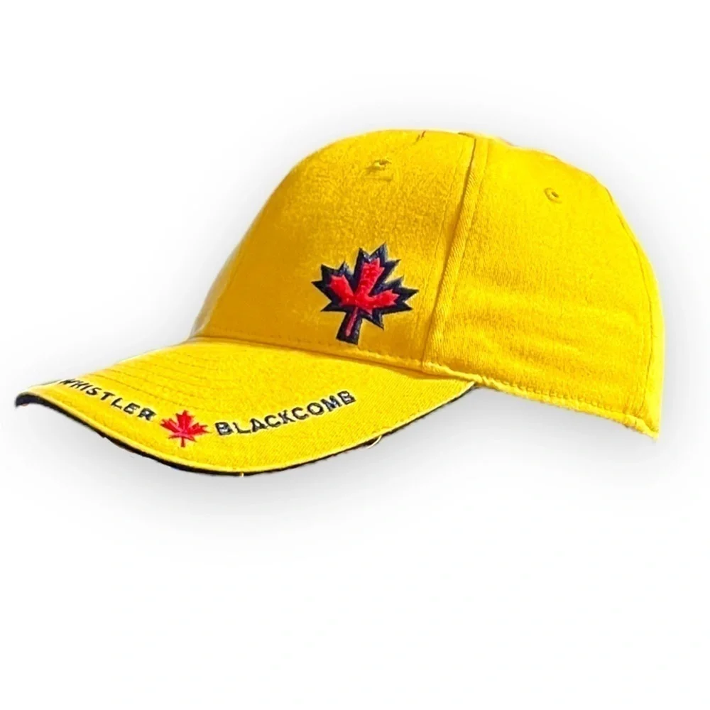 Unisex Youth Whistler Blackcomb Ski Resort Canada Hat - One Size Fits Most